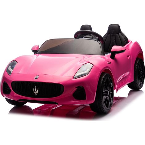 Auto Elettrica Per Bambini Maserati Folgore 12V-Rosa (1/5)