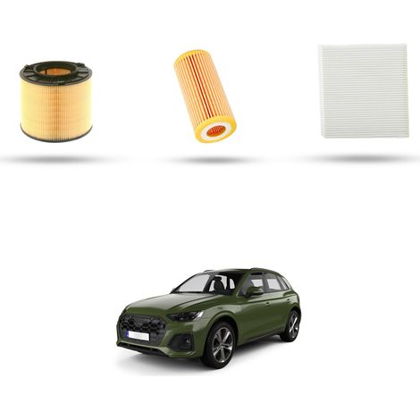 Kit Tagliando 3 filtri compatibile con Audi Q5 II (FYB,FYG) 2.0 tfsi 180kw dal 2017 (1/5)