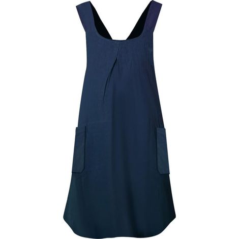 Tablier Japonais Croisé Dans le Dos,Tablier de Cuisine en Coton et Lin avec Poches Latérales pour le Jardinage,Peinture,Cuisine,Pâtisserie,Café,Bricolage (1/5)
