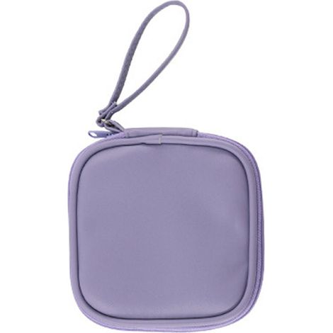 Étui de rangement pour écouteurs en EVA rigide avec multiples compartiments, emplacement pour câble et chargeur, idéal pour transport quotidien (1/5)
