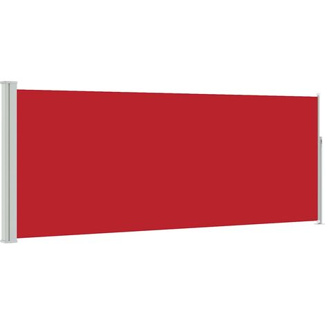 Maison Exclusive - Tenda da Sole Laterale Retrattile 117x314 cm Rossa (1/5)