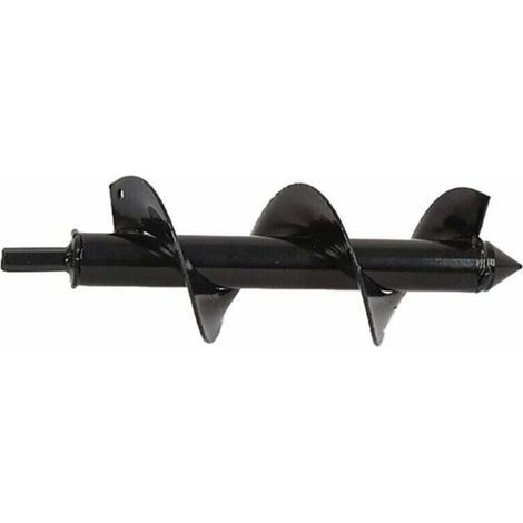 Jardin Foreuse, Tige hexagonale Acier Inoxydable, Tariere Thermique, Creuser des Trous Cultiver en Profondeur, Outil de Plantation Pratique, pour Fleur Planter des Arbres Arbustes-(Dia: 8cm L (1/5)