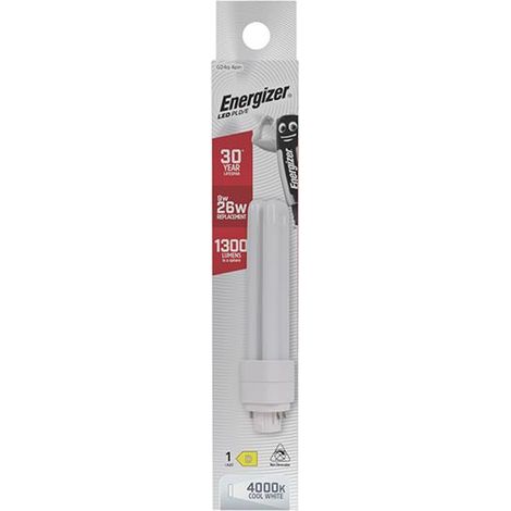 Energizer S30426 LED PLD G24Q 4Pin 9W 1300L Cool White S30426 ENG6984