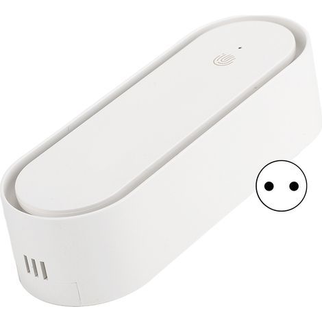 Ultraschall-Insektenabwehrgerät, weißer Ultraschall-Diffusor, Nachtlicht, Ultraschall-Schädlingsbekämpfer für Schlafzimmer und Büro, EU-Stecker 90–240 V (1/5)