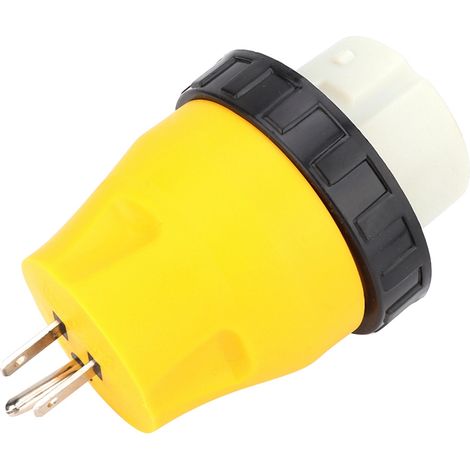 Adaptateur Puissance Rv - 15 A Mâle vers 50 A Femelle - 125 V - Pour Branchement Camping-Car - 1 Pièce (1/5)