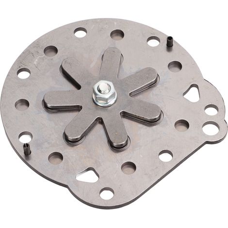 Kit de plaque de soupape de compresseur de climatiseur en 3 pièces (matériau métallique), compatible avec les compresseurs de climatiseur de la série 7B10 (1/5)