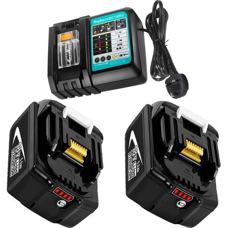 Replacement DC18RC Charger BL1850 Battery 5.5A 18v-Compatible with Makita TOOL