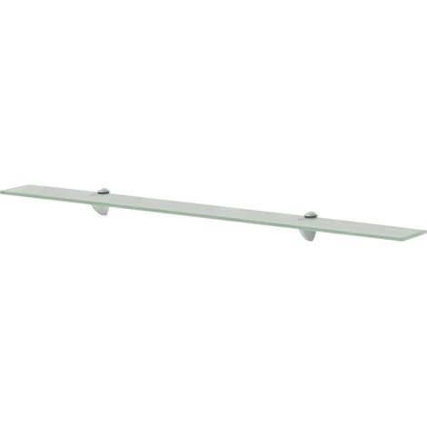 Maison Exclusive - Schweberegale 2 Stk. Glas 100x10 cm 8 mm