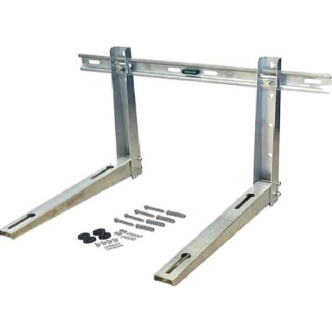 SUPPORT PRÉMONT MUR INOX 304L 550 M BARRE NIVEAU LG 780 MM 280KG