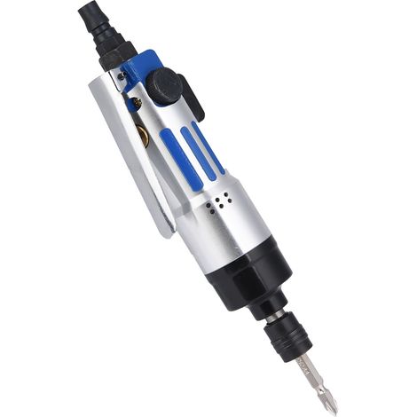 Tournevis pneumatique 1/4" droit, visseuse à air industrielle 9000 tr/min, outil manuel (1/5)