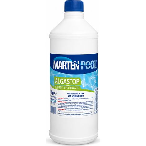 Alghicida Algastop Marten Prevenzione Formazione Alghe Piscina 1 kg