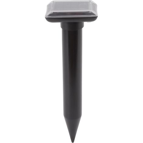 Répulsif anti-serpent ultrasonique solaire mini, 360° avec avertisseur sonore, imperméable, anti-taupe extérieur (1/5)