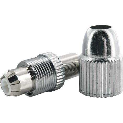 Schwaiger Koaxial Stecker KST15 531 verchromt, 1 Stk. Antennen & Koaxkabel (1/3)