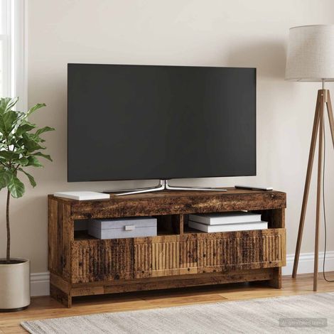 Mobile TV LED Legno antico Legno ingegnerizzato vidaXL (1/5)