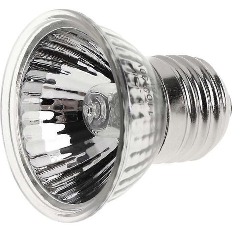 Lampe chauffante pour terrarium à reptiles, ampoule chauffante UVA/UVB, 110 V, culot E27, veilleuse - 75 W (1/4)