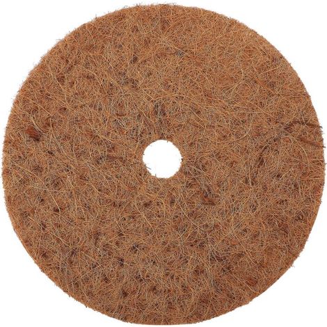Paillasson en Fibres de Coco, Naturel et Durable, Protection Sol pour Pots de Fleurs (1/5)