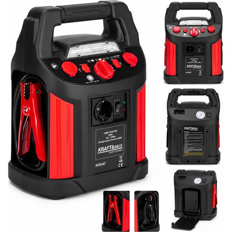 Avviatore di emergenza 1200/700A 26Ah Inverter  Kraft&Dele (1/5)