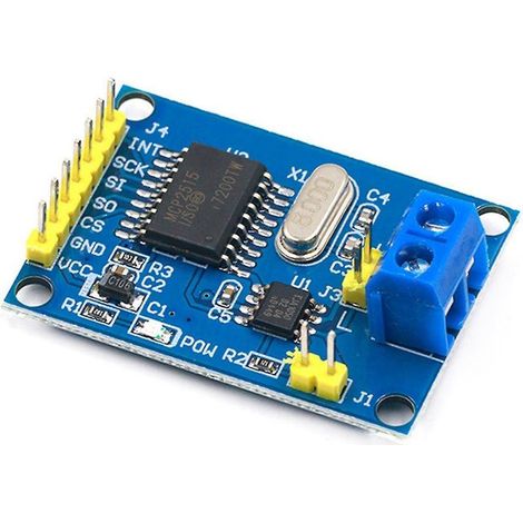 Module CAN Bus MCP2515, récepteur TJA1050, SPI pour kit DIY 51, routine de programmation du microcontrôleur (1/5)