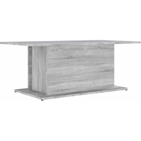 Maison Exclusive - Couchtisch Grau Sonoma 102x55,5x40 cm Holzwerk (1/5)