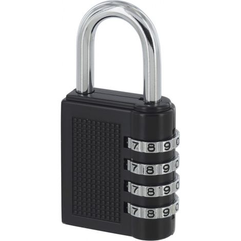 Cadenas Combinaison 4 Chiffres Sécurité Sans Clé, Personnalisable - Thirard