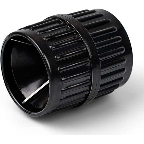 Universal-Rohrschaber 2-in-1 für 5–40 mm Rohre im Innen- und Außenbereich, Schwarz – KZQ