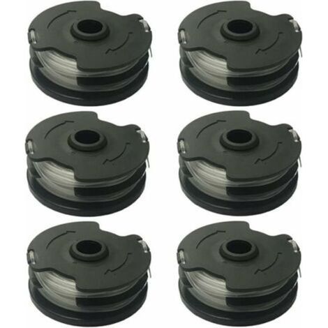 Bobine de fil pour Parkside PRTA 20-Li A1 / B2 / C3 Bobines de Fil de Rechange pour débroussailleuse sans fil LIDL Parkside PRTA 20-Li A1 / B2 / C3, PRT 300 A1, PRT 550 A1 / A3 (6pcs).. (1/4)