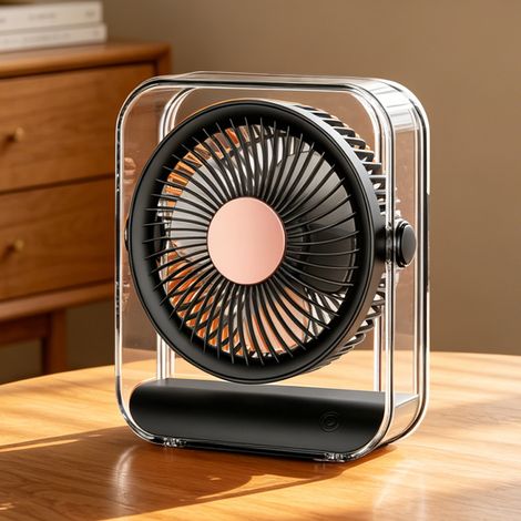 Ventilateur Suspendu et Portable, Ventilateur de Circulation Mural pour Cuisine, Bureau et Dortoir
