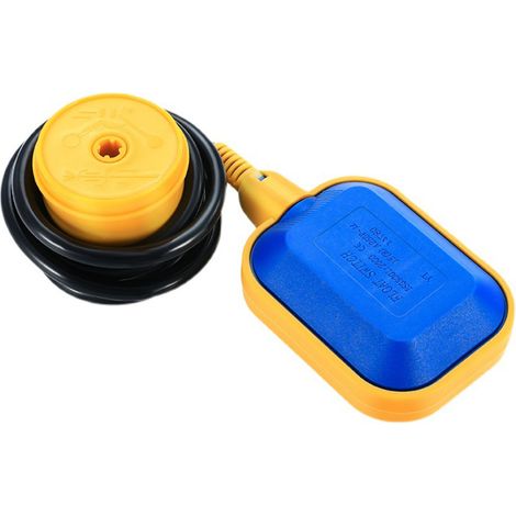 Interrupteur à flotteur étanche 110V 4A 500W câble PVC anti-coupure contrôleur de niveau liquide stable sans déclenchement (1/5)
