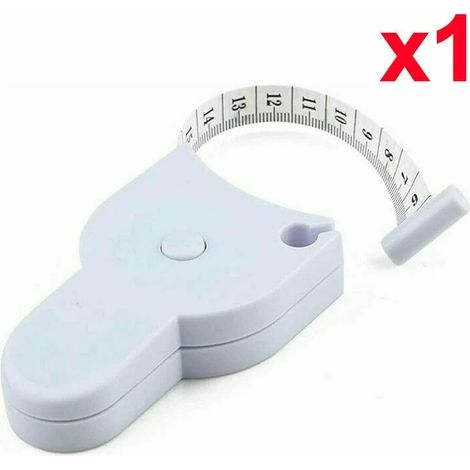 Mètre ruban télescopique automatique de 1,5 m, règle rétractable, mesure le tour de taille, le tour de poitrine, les bras et les jambes, outil de mesure