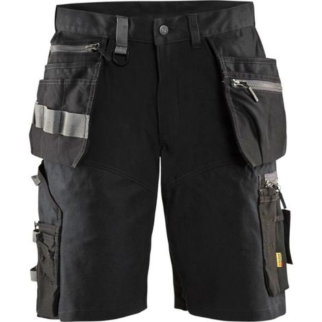 Short artisan +stretch BLAKLADER 1598 - Noir - 58 (1/5)