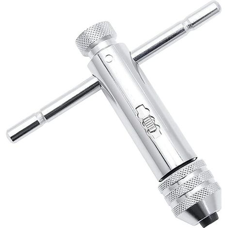 Porte-outils avec poignée coulissante pour taraud M3 - M8 Porte taraud réversible à cliquet