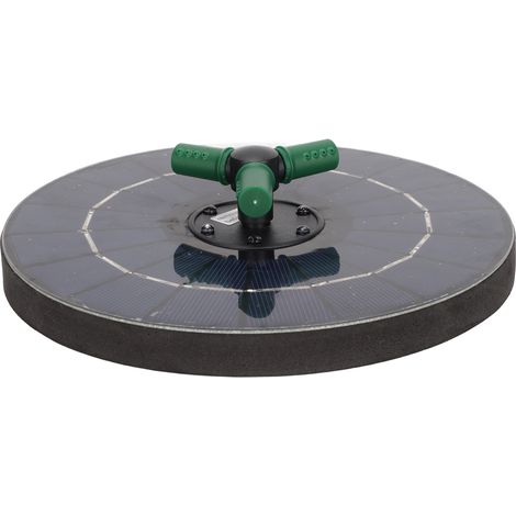 RGB schwimmende LED-Solarbrunnenpumpe mit integrierter zertifizierter Batterie, für Landschaftsteiche und Wassergärten (BSV-SP036L). (1/5)