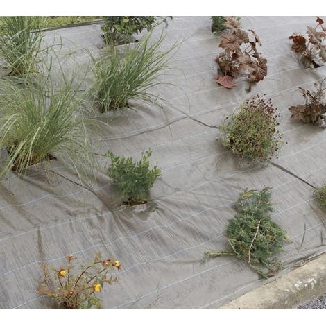 NORTENE Toile de paillage Weedsol - Marron - 2,10x25m