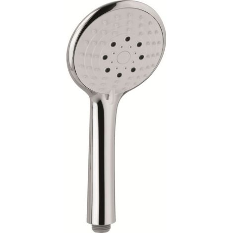 Douchette Ø105 mm en ABS chromée 3 jets - THEWA UDE212DO