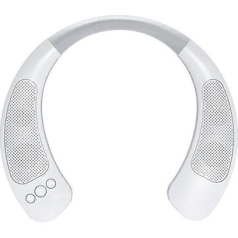 Enceinte sans fil Bluetooth 5.0 à porter autour du cou, son surround, stéréo de jeu, Hi-Fi portable, boîte à musique sans fil (1/5)