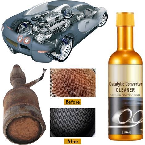Nettoyant Catalyseur 120ml – Décrassant Moteur Additif Essence, Restaurateur Performances Système Émissions, Nettoyant Multipurpose Injecteurs (1/5)