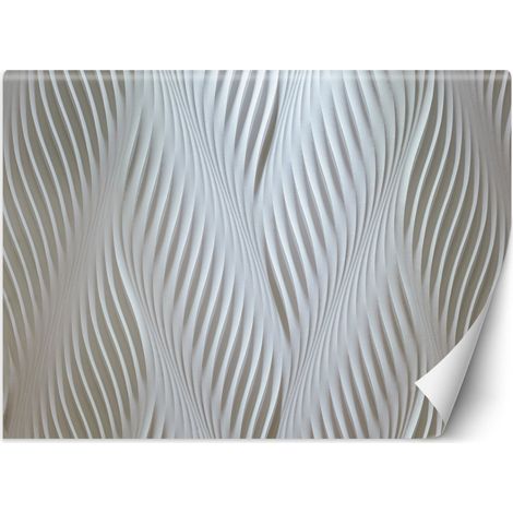 Papier peint vagues en résumé - 150 x 105 cm (1/4)