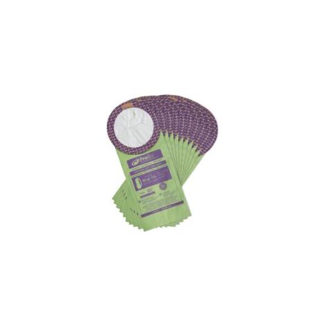Lot de 10 sacs pour aspirateur à microfiltration 100331, compatibles avec les aspirateurs LineVacer, CoachVac, Super CoachVac et MegaVac