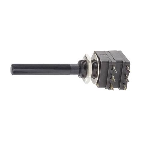 Piher PC16DH-10IP06105A2020MTA PC16DH-10IP06105A2020MTA Potentiomètre rotatif stéréo 0.2 W 1 MΩ 1 pc (1/2)