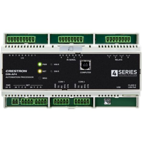 Crestron 4-series Din Rail Control System (din-ap4) 6510417