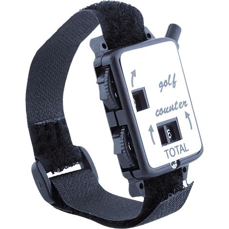 Stück Handheld-Golf-Punktezähler – Manueller Golf-Schlagzähler, Armband-Schlagzähler, Punktezähler Golf-Punktezählgerät, Clicker-Armband, Handheld-Golf-Punktezähler, Uhrenzähler für den Sport (1/5)