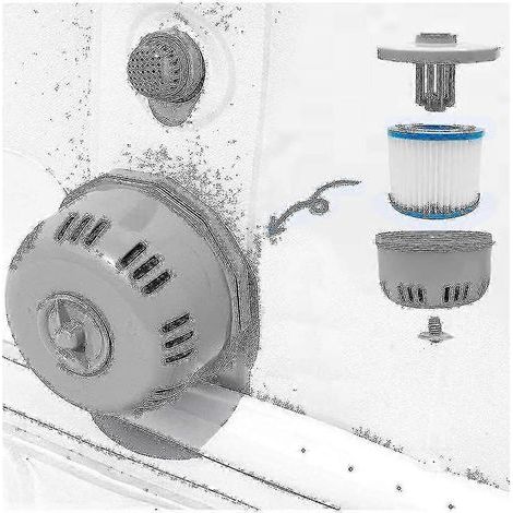 Compatible avec le boîtier de filtre pour spa Z V1 S1 - Accessoires de nettoyage pour spa et piscine (1/2)
