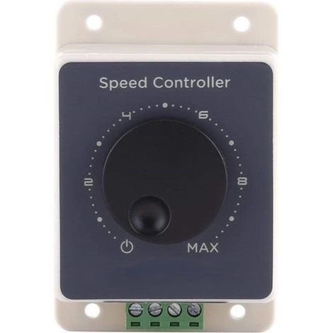 Contrôleur de vitesse du moteur, PWM modulateur de largeur d'impulsion DC10-60V 20A étanche, IP67, Manuel, 10A, 240W