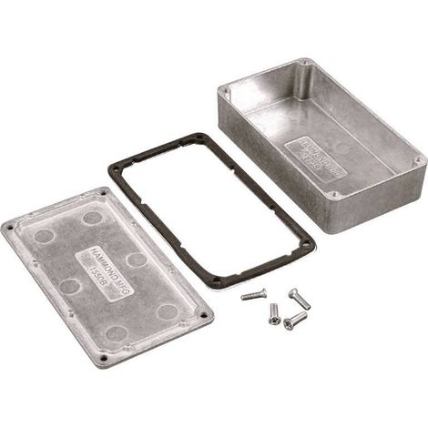 Boîtier universel Hammond Electronics 1550WL aluminium aluminium 165 x 127 x 76 1 pc(s) S21337