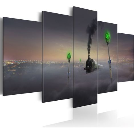 Quadro - Steam locomotive - 100x50 (1/4)