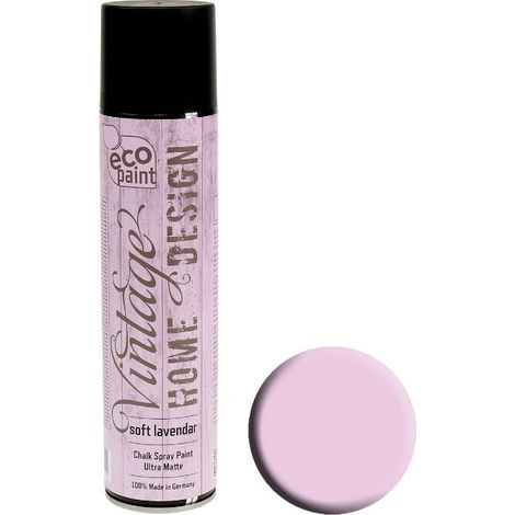 Colorante / Vernice spray opaca "Vintage home design da 400 ml / Lavanda