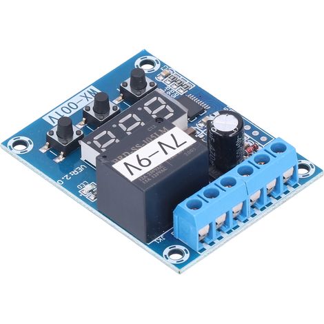 Spannungserkennungsmodul, digitales Verzögerungsrelaismodul mit mehreren Modi (7–9 V) (1/5)