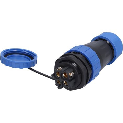 Douille étanche pour connecteur aviation 250V 45A, adaptateur LP284 à broches industriel