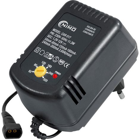 NiCd NiMh Akku-Ladegerät 1,2A 12V 300mA