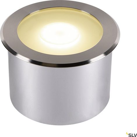 Grand spot de sol LED Dasar Flat lumière blanche et douce - 1006107 (1/5)